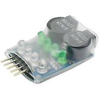 LiPo-powered buzzer Pichler (L x W x H) 35 x 25 x 10 mm