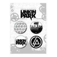 Linkin Park - Minutes To Midnight - Badge Pack - 4 x 38mm Badges