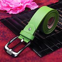 Lime Green PU Belt