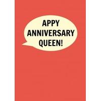 Liverpool-Appy Anniversary Queen | Happy Birthday Card | DI1032