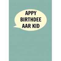 liverpool appy birthdee aar kid happy birthday card di1033