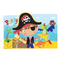Little Pirate Party Invitations