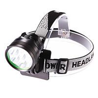 Lights Headlamps LED 5000 Lumens 3 Mode Cree XM-L T6 18650 Adjustable Focus WaterproofCamping/Hiking/Caving Everyday Use Cycling/Bike