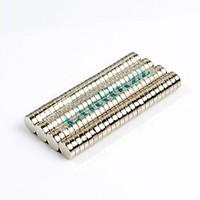 Linlinzz 100pcs 62mm Round Neodymium Rare Earth Disc Magnets Strong Magnets for Fridge Magnets