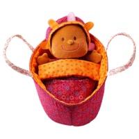 Lilliputiens Baby Lea Soft Doll & Basket