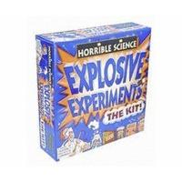 living learning horrible science explosive experiments the kit