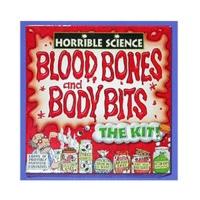 living learning horrible science blood bones and body bits the kit