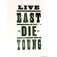 Live East Die Young - White By Pure Evil