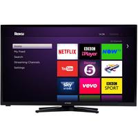 Linsar 42LED625-ROKU 42 inch Full HD LED Smart TV with Freeview HD and Roku - Free 5 Year Warranty via Registration