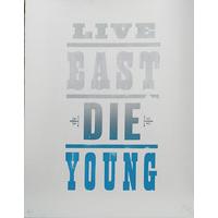 live east die young silverblue by pure evil