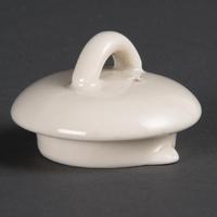 Lids for Olympia Ivory 426ml Teapots Pack of 4