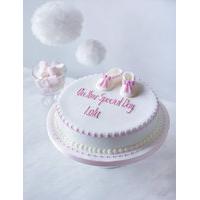 Little Boots Cake - Sponge - Pink