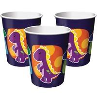 Little Dino Party Paper Cups