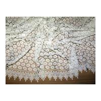 limar embroidered guipure couture bridal lace fabric ivory