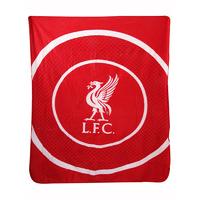 Liverpool FC Bullseye Fleece Blanket