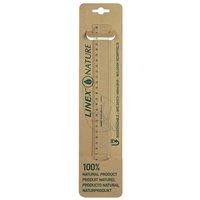 Linex Nature Ruler Biodegradable Bevelled and Tracing Edges 300mm (Clear)