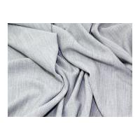 Linen Look Textured Suiting Dress Fabric Grey