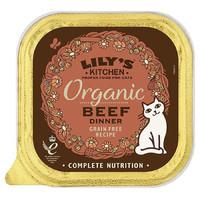 Lily\'s Kitchen Organic Beef Dinner Wet Cat Food - 85g