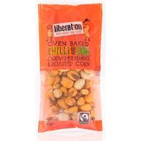 Liberation Fairtrade Chilli & Lime Cashew Nuts with Peanuts and Roasted Corn - 40g