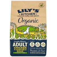 Lily\'s Kitchen Organic Chicken & Vegetable Bake Dry Dog Food - 1kg