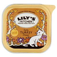 lilys kitchen organic turkey dinner for cats 100g