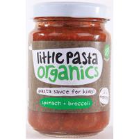 little pasta organics spinach broccoli sauce 130g