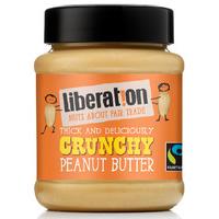 liberation peanut butter crunchy 340g