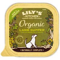 lilys kitchen organic lamb supper for dogs 150g