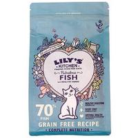 lilys kitchen fabulous fish complete dry cat food 800g