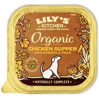 lilys kitchen organic chicken supper for dogs 150g