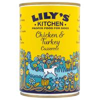 lilys kitchen organic chicken casserole for dogs 400g