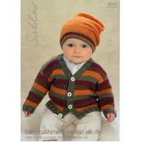 little bertie cardigan and little ginger hat in sublime baby cashmere  ...