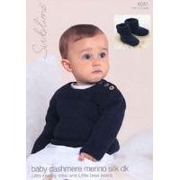Little Henley Crew and Little Crew Boots in Sublime Baby Cashmere Merino Silk DK (6051)