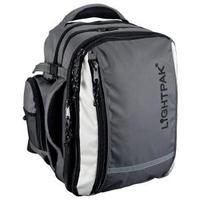 lightpak vantage laptop backpack grey for 17 inch laptops 46077