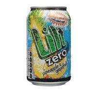 Lilt Zero Diet Soft Drink Can 330ml Pack of 24 CCE