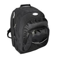 lightpak advantage business backpack nylon black with detachable