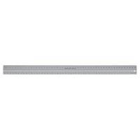 Linex 50cm Aluminium ImperialMetric Cutting Ruler with Anti-Slip