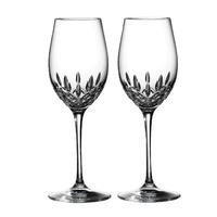 lismore essence white wine glass set of 2