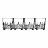 lismore diamond straight sided tumbler set of 4