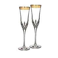 Lismore Essence Gold Flute (Set of 2)