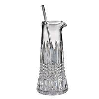 lismore diamond tall martini pitcher with stirrer