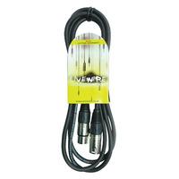 livewire broad350lu2bk male xlr to female xlr balanced microphone 