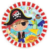 Little Pirate Paper Party Plates