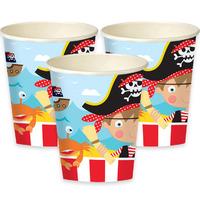 Little Pirate Paper Party Cups