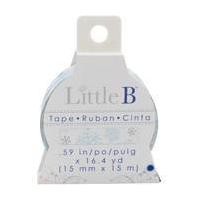 Little B Winter Snowflakes Washi Tape 15 mm