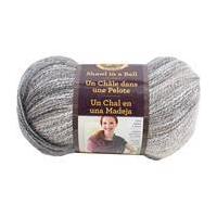 Lion Brand Om Opal Shawl in a Ball Metallic Yarn 150g