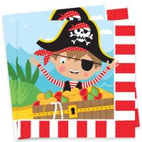 Little Pirate Paper Party Napkins