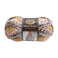 Lion Brand Coney Island Wool Ease Thick and Quick Stripe Yarn 140g