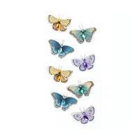 Little B Butterfly 3D Stickers 8 Pieces