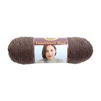 lion brand natures brown fishermens wool yarn 227g